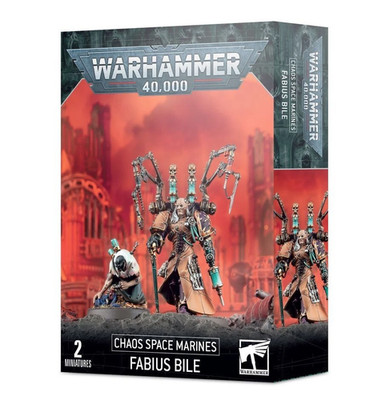 Fabius Bile Chaos Space Marines Warhammer 40K NIB