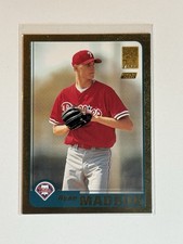 2001 Topps Traded & Rookies Ryan Madson Gold Rookie /2001 Phillies RC