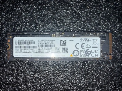 Samsung 512GB PCIe Gen4 x4 NVMe MZ-VL25120