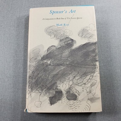 Spenser's Art Mark Rose 1975 First Edition Companion Faerie Queene Harvard