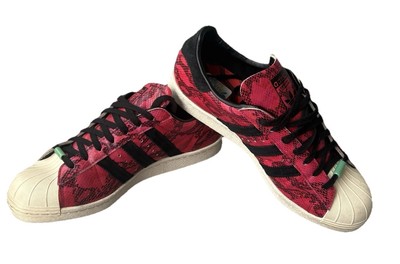 Adidas - superstar 80s CNY / Q35133 / gr 40 - 40,5 / unisex selten  Vintage