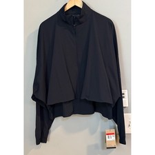 Nike Dri Fit Womens L Black 24/7 Perfect Stretch Oversized Fit Jacket