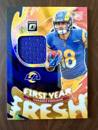 2025 Donruss Optic Terrance Ferguson Blue Hyper (RAW)