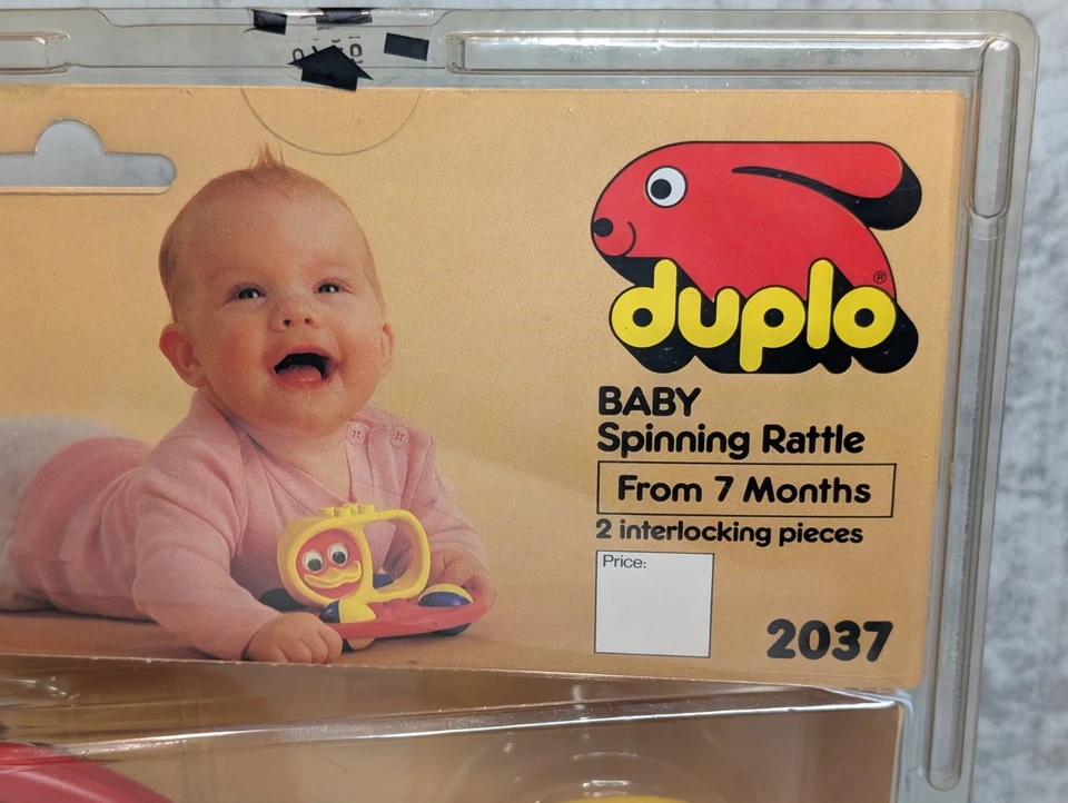 LEGO DUPLO 2037 Baby Spinning Rattle 1983 de colección - NUEVO SELLADO, RARO Foto 2 de 4