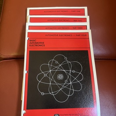1981-83 FORD BASIC AUTOMOTIVE ELECTRONICS PARTS 1-4 TRAINING MANUALS CTP 81-83