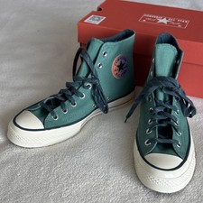 Converse Chuck Taylor All Star High Top Green Canvas Men's Sneakers Lace Up