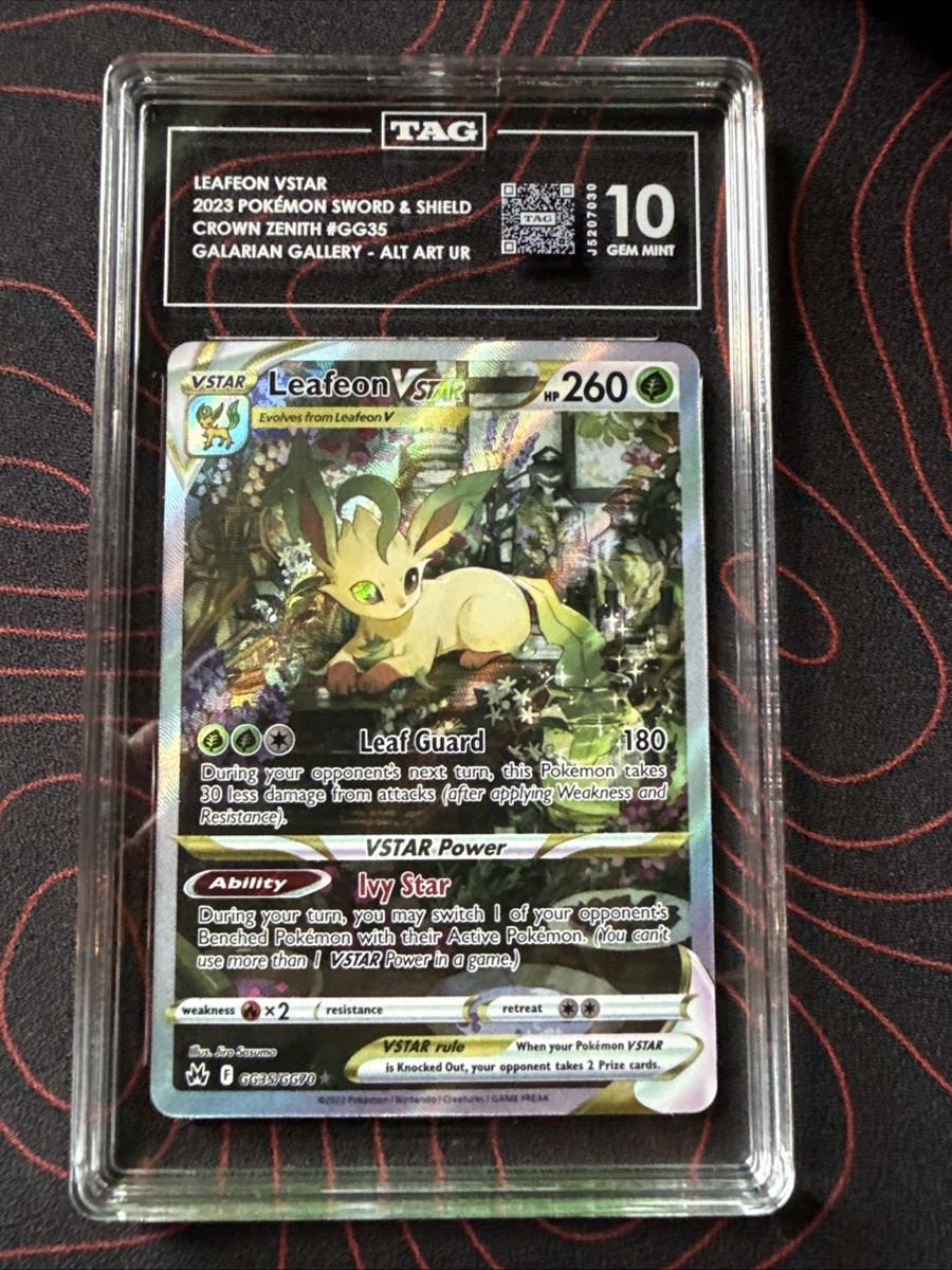 ポケモンカードゲーム Fazaleafon VSTAR #210 GEM MINT PSA 10 Gem Mint Leafeon Vstar 210/172 Vstar Universe Full
