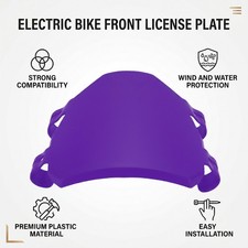 Electric Dirt Bike Number Plate Durable Protection For Off-Road Riding