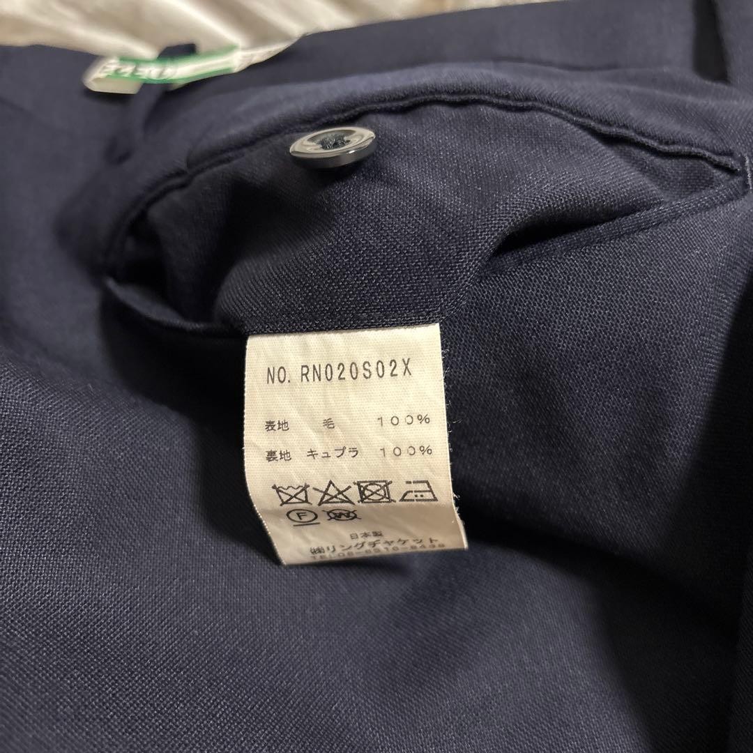 Navy Suit Navy solid set from RING JACKET made fr… - image 24