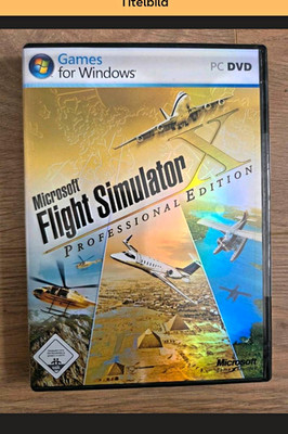 Microsoft Flight Simulator X: Professional Edition (PC DVD)