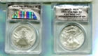 2013 (S) AMERICAN SILVER EAGLE 1 OUNCE .999 FINE COIN ANACS FS MS70 9468T