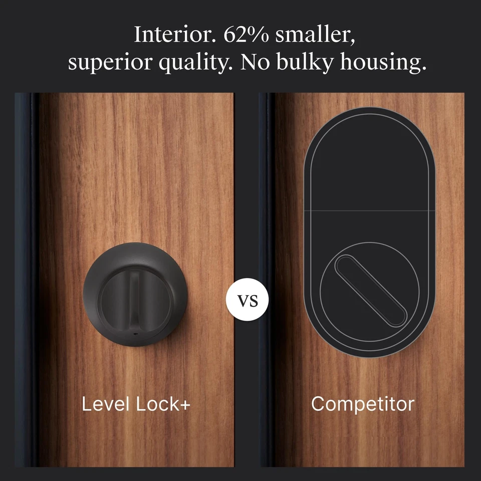 Smart Lock + WiFi Deadbolt - La cerradura inteligente más pequeña del mundo - Apple Home Key & Vo... Foto 3 de 4