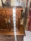 Vintage Jewelry Armoire Jewelry Box with Glass Doors 6 Drawers — photo 4