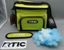RTIC 8 Can Lime Green  Day Cooler New Lunchbox Soft Pack 24 Hours Cold Lunch Box