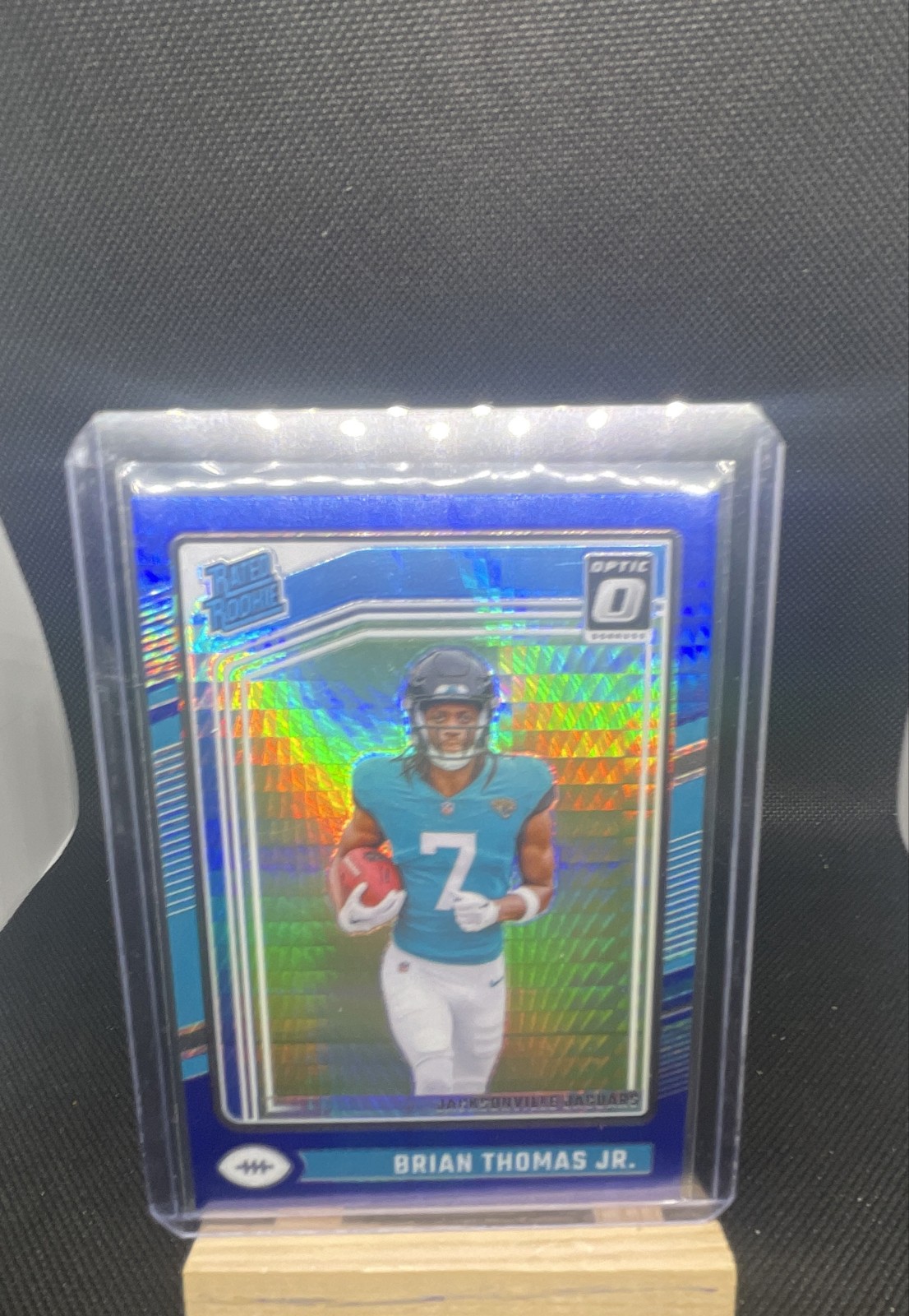 Brian Thomas Panini Donruss Optic #214 Blue Hyper