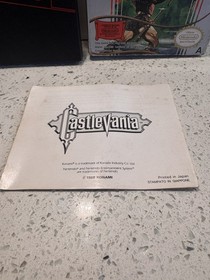 Castlevania (Nintendo NES, 1987) - CIB Complete *Fast Postage*