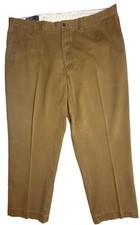 Vintage 90s Polo Ralph Lauren Prospect Pants Mens 40x30 Brown Chino GUC