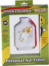 Smoke Buddy Mega Air Purifier - Odor Eliminator - White