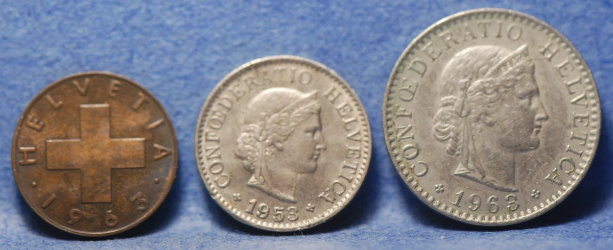 1963年スイス赤十字 5フラン銀貨 PCGS認証 トーン❗️ 1963 Swiss Coins for sale | eBay