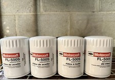 Set of 4 pcs. Genuine OEM Motorcraft FL500S Engine Oil Filter Ford AA5Z6714A