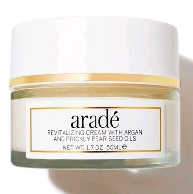 Arade Revitalizing Cream With Argan & Prickly Pear Seed Oil for Face, Skin &...