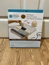 Martha Stewart Crafts DIY Weaver Starter Kit Weaving LOOM Wall Hanging Pom Poms