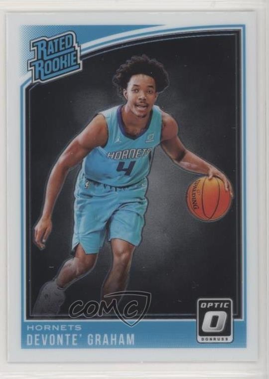 2018-19 Panini Donruss Optic Rated Rookie Devonte' Graham #189 09wc
