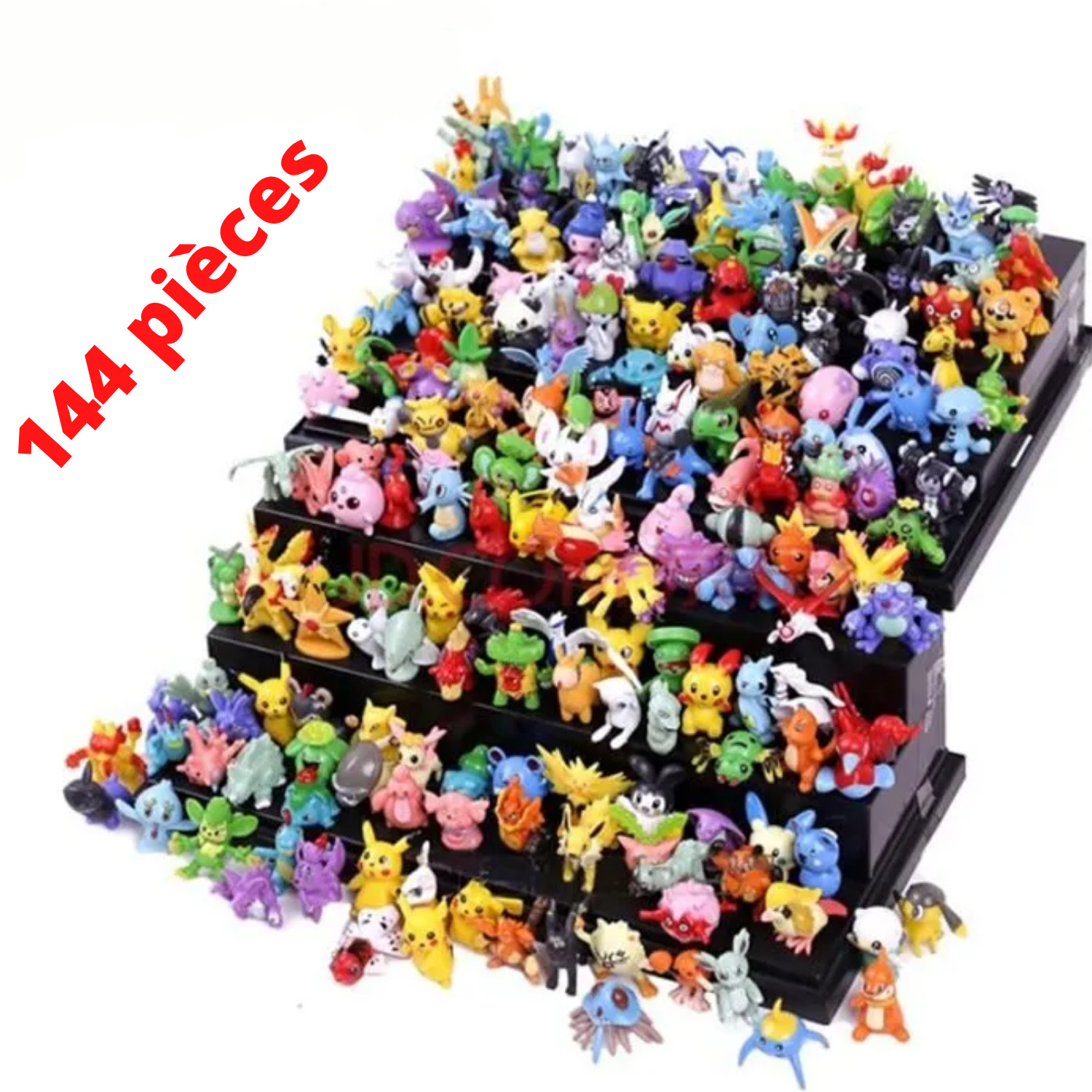 Lot 144 figurines Pokemon en PVC pour occuper les enfants sans écran