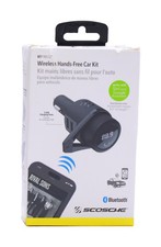 Scosche Wireless FM Transmitter Bluetooth Car Kit, See Pictures