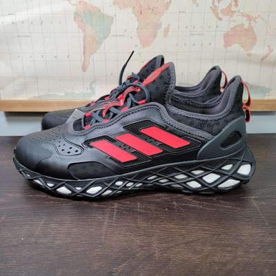 BRAND NEW Adidas Web Boost Core Black Red Carbon Men's Size 11.5