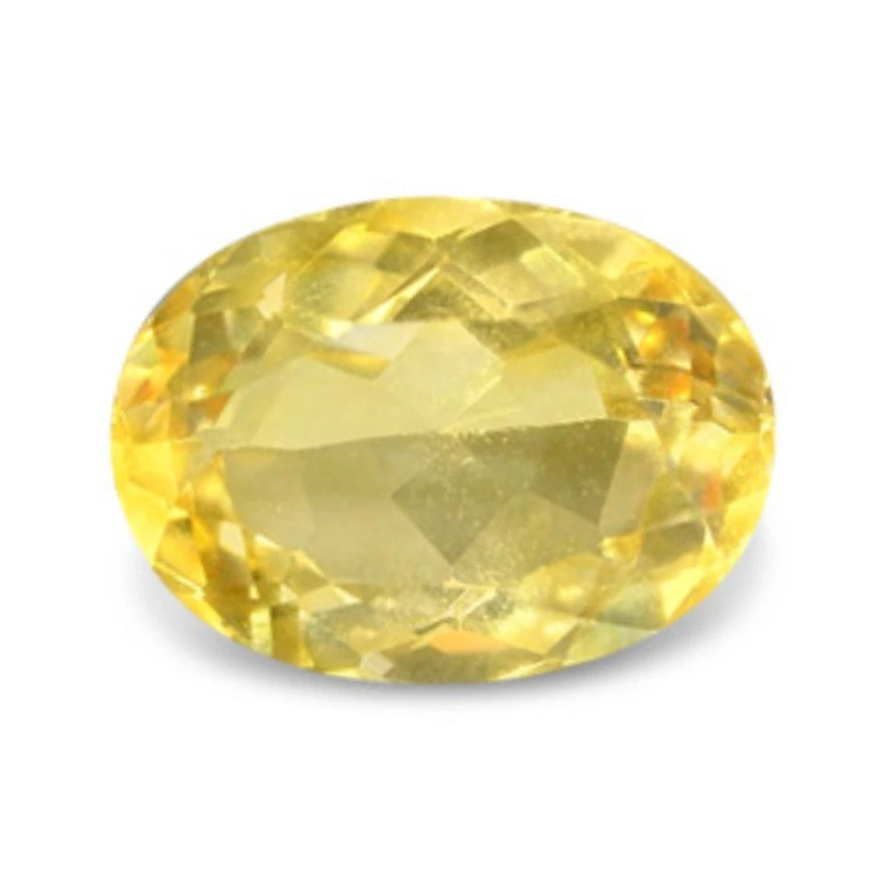 Pale yellow hotsell gemstone