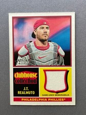2025 Topps Heritage Baseball J.T. Realmuto Clubhouse Collection #CCR-JRE