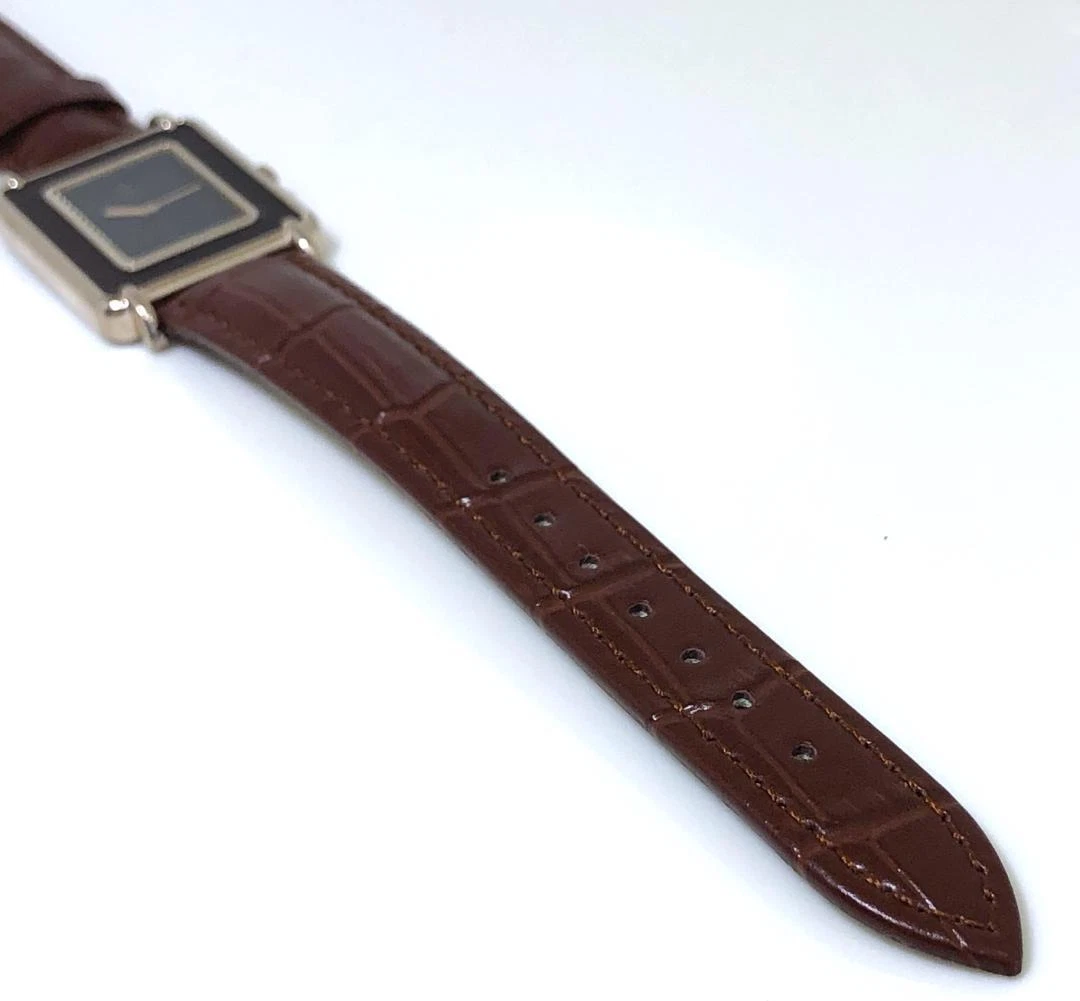 SAINT LAURENT (YSL) OROLOGIO YVES SAINT LAURENT LOGO RETTANGOLARE 4 797621 MOLTO RARO DAL GIAPPONE