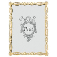 OLIVIA RIEGEL GOLD ASBURY 5X7" PICTURE FRAME RT4642.NEW IN BOX.