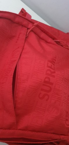 SS19 Supreme Rucksack rot Cordura Stoff Box Logo Tasche - Bild 9 von 15