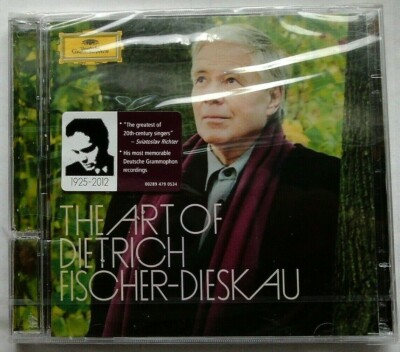 THE ART OF DIETRICH FISCHER-DIESKAU: his most famous recordings (2 CD set/Promo)