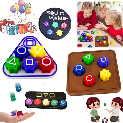 Squid Game Season 2 Gonggi Gong-gi 공기 Toy Korean Jack Stones Game NEW VIRAL GAME - Picture 6 of 40
