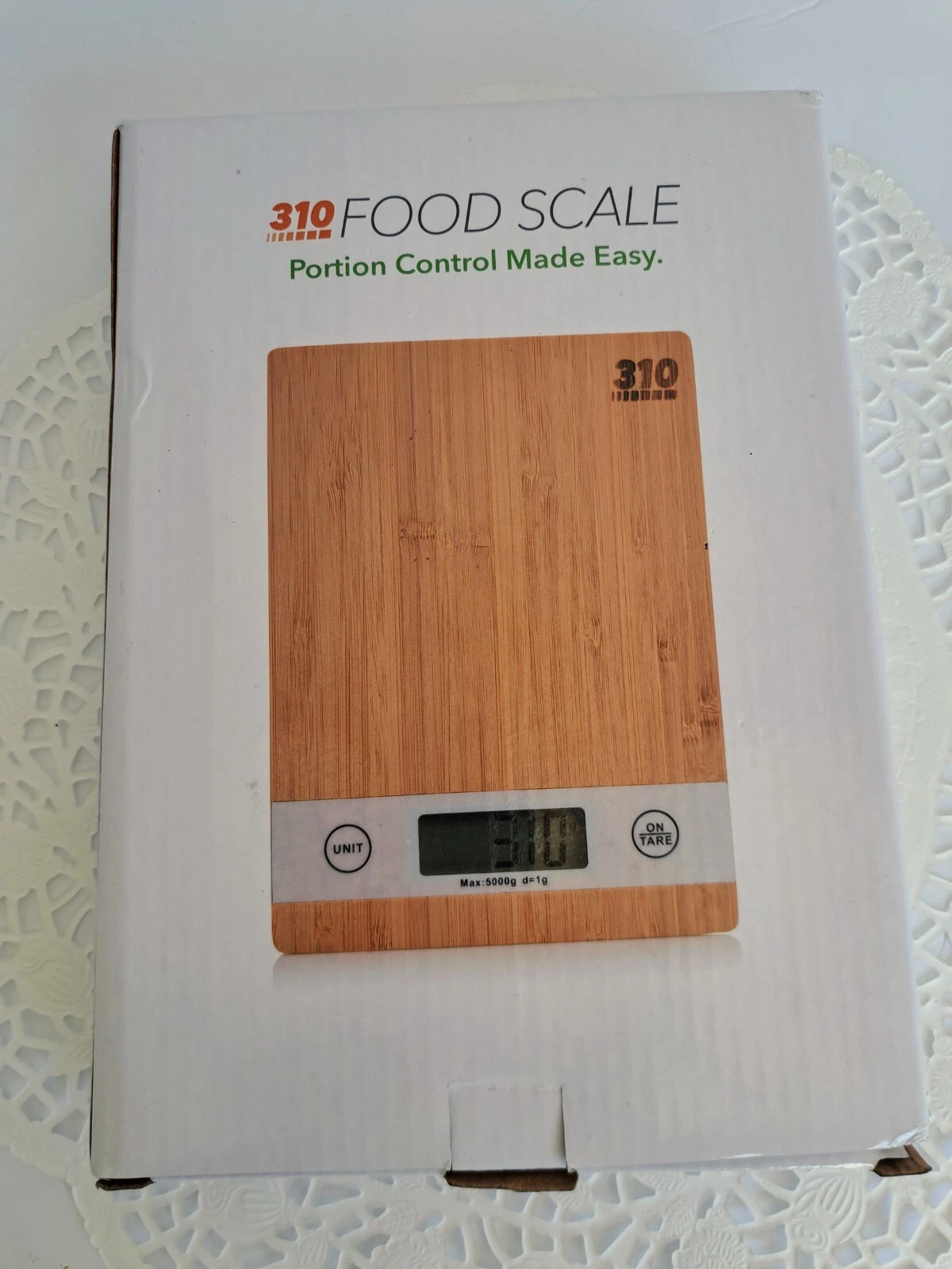310 food scale Bamboo dietary meal prep