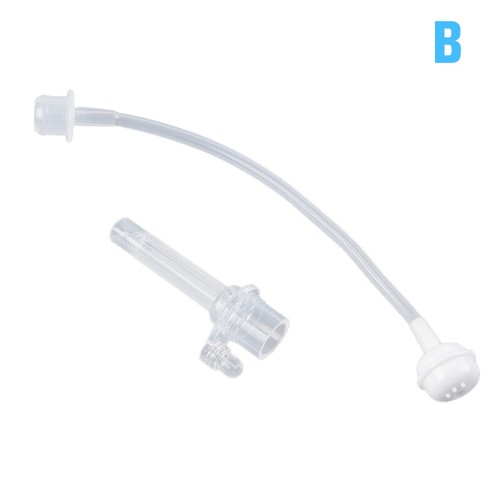 Children Water Cup Straw Liquid Silicone Sippy Drink Feeding Bottle Accessor FT - Picture 9 of 11
