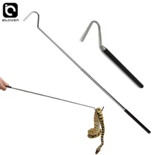 39” Collapsabile Snake Hook Reptile Herp Stick Catcher Heavy Duty Handling Tool