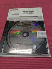 Toshiba Satellite P10/15 Series Recovery Package DVD W/ Windows XP Home NEW