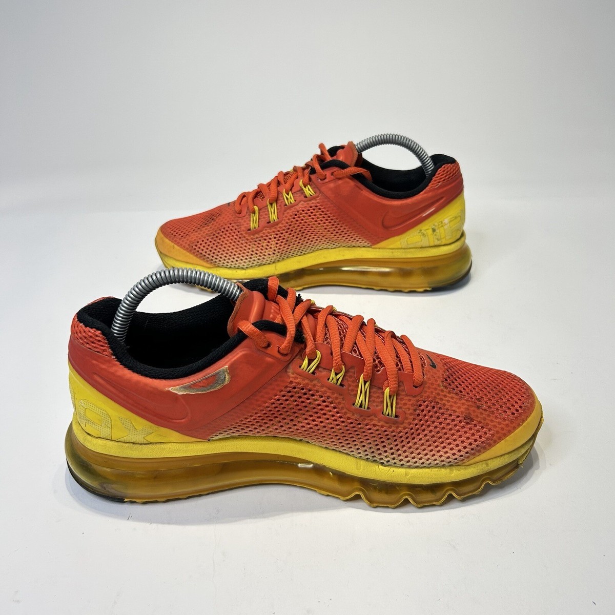 Nike Air Max 2013 Premium Sunset Size 8 Mens Orange Yellow  display picture 1