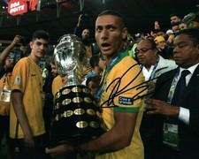 Brazil Richarlison Autographed Signed 8x10 Photo COA #1