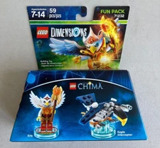LEGO Fun Pack #71232 CHIMA Eris & Eagle Interceptor- 3 in 1- 2015 Retired