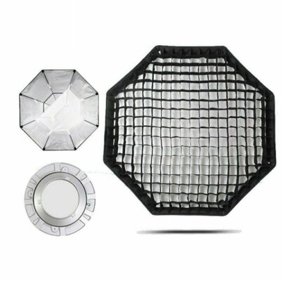 GODOX 55'' 140cm Octagon Honeycomb Grid Softbox Bowen Mount For Photo Studio US