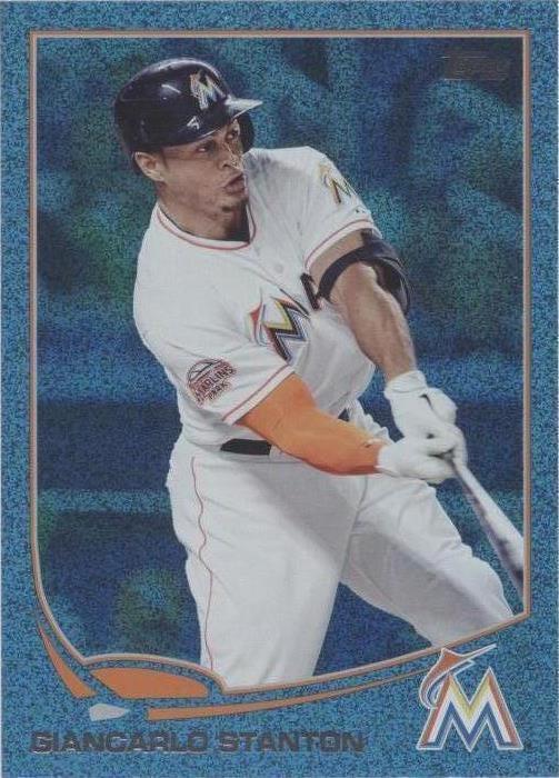 2013 Topps - Giancarlo Stanton #127 Blue Slate for sale online | eBay
