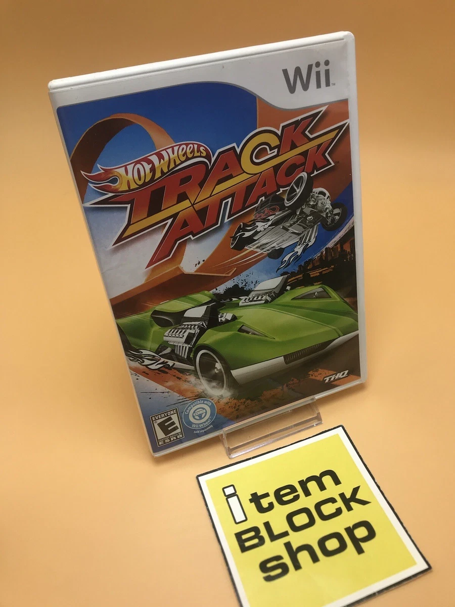 Used Hot wheels Track Attack - Nintendo Wii (Used)