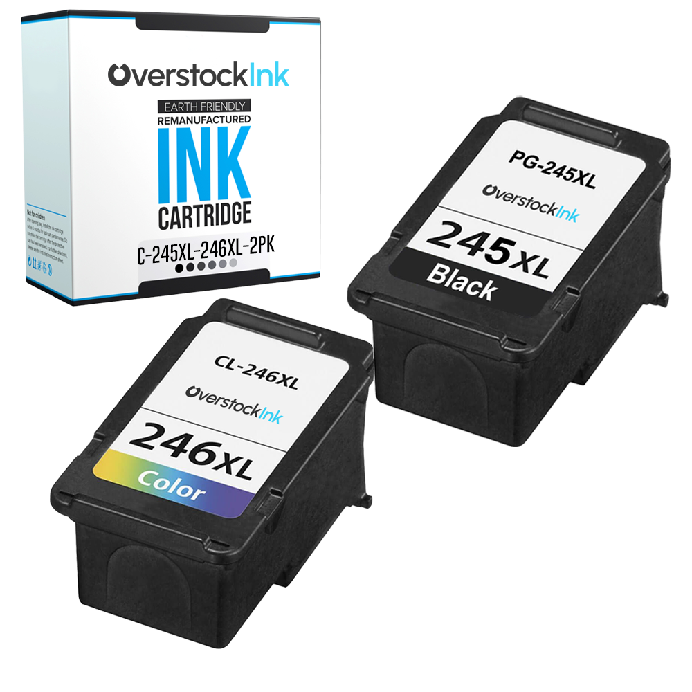 PG-245XL CL-246XL Ink Cartridges Lot for Canon 245XL 246XL Combo Pack Fits PIXMA