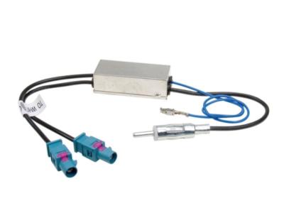 Antennenadapter  DIN / 2 x Fakra (m) Phantom  Audi Seat Skoda VW