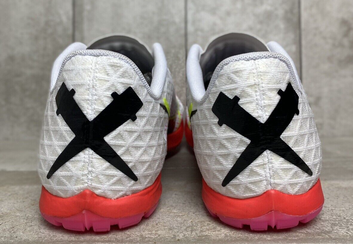 Nike Zoom Rival XC 5 White Bright Crimson Cross Country Men's Size